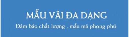 mẫu vải đa dạng